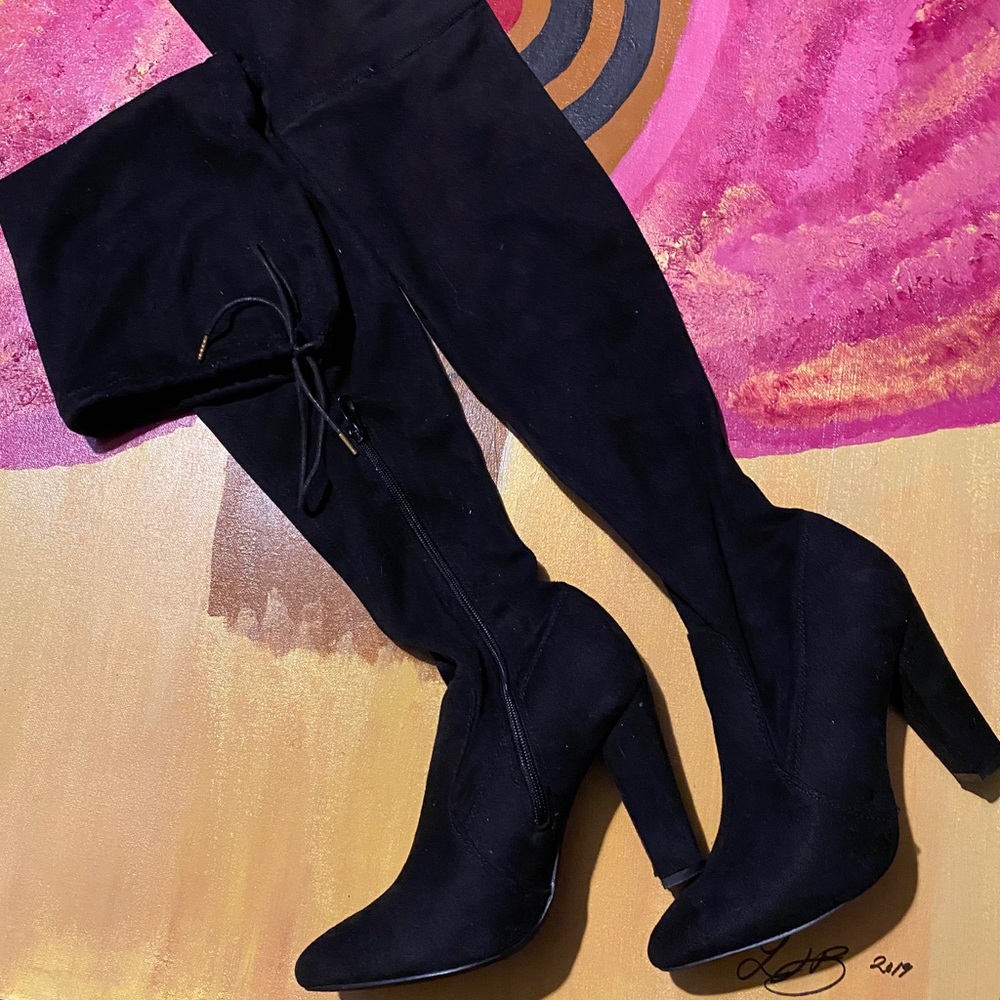 Thigh high boots